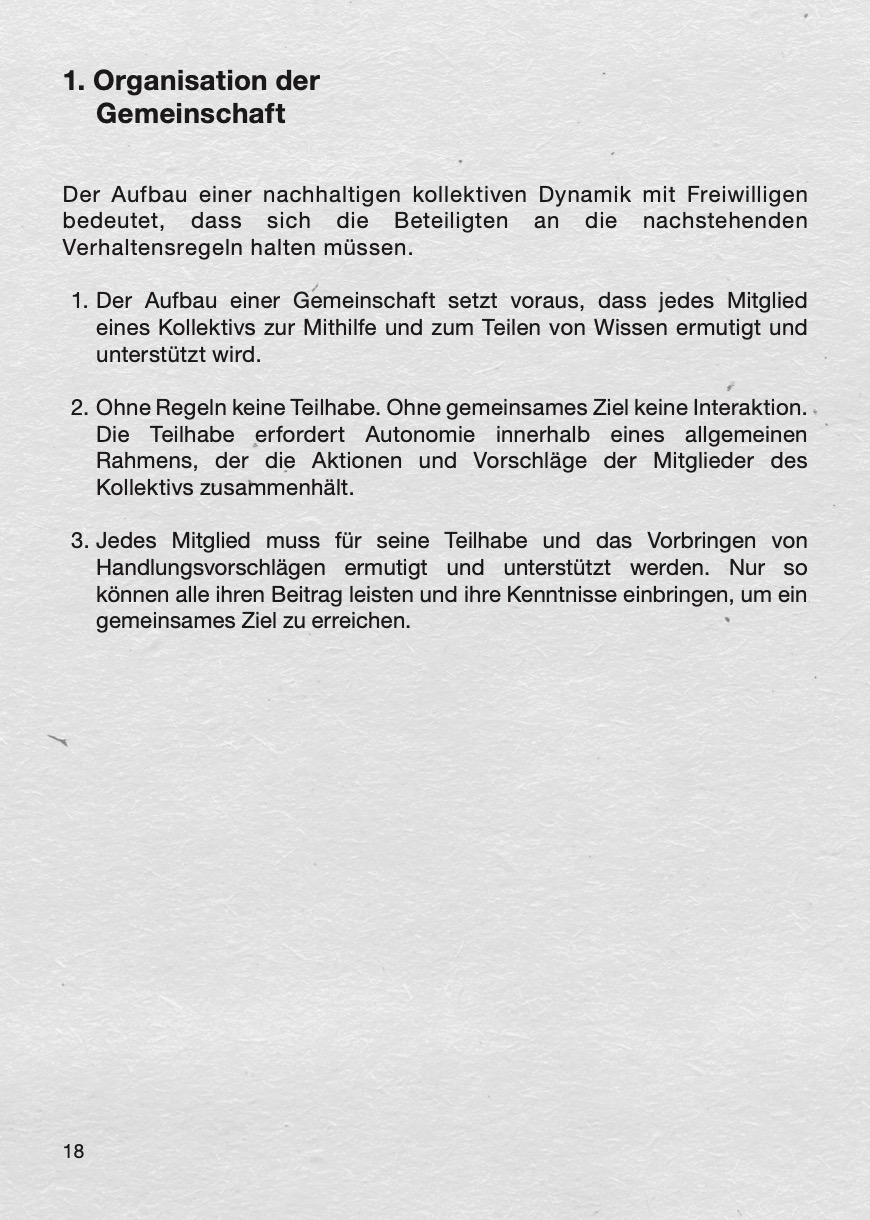 Organisation de communauté civils par la hiérarchie militaire alt text